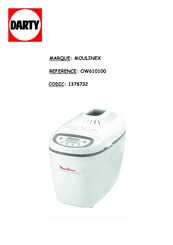 Moulinex OW610100 Mode D'emploi