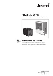 Jesco TOPAX L5 Instructions De Service