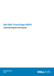 Dell EMC PowerEdge R6515 Caractéristiques Techniques