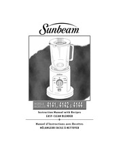 Sunbeam 4142 Manuel D'instructions