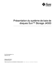 Sun Microsystems Sun Storage J4500 Mode D'emploi