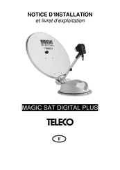 Teleco MAGIC SAT DIGITAL PLUS Notice D'installation