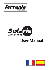 Ferrania Solaris Digital V615 Mode D'emploi
