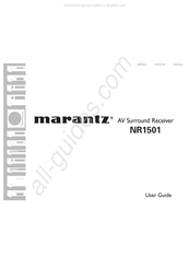 Marantz NR1501 Mode D'emploi