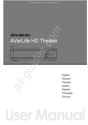 Avermedia AVerLife HD Theater Guide D'utilisation