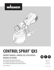 WAGNER CONTROL SPRAY QX5 Manuel De L'utilisateur