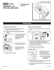 Uline H-992 Instructions