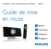 Philips NP2500 Guide De Mise En Route