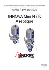 iNOXPA INNOVA Mini K Notice Originale