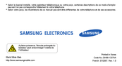 Samsung SGH-F200 Mode D'emploi