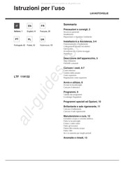 Ariston LTF 11H132 Mode D'emploi