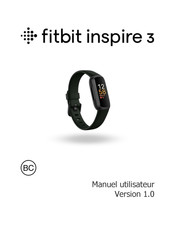 Fitbit inspire 3 Manuel Utilisateur