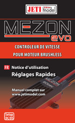 JETI model MEZON evo Notice D'utilisation