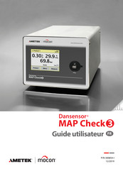 Ametek mocon Dansensor MAP Check3 Guide Utilisateur