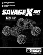 HPI Racing SAVAGE X 4.6 Big Block Manuel De Montage