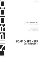 Unipro UNI DISPENSER 05 Manuel D'utilisation