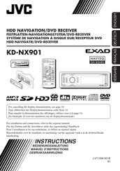 JVC KD-NX901 Manuel D'instructions