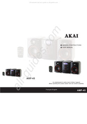 Akai AMP-45 Manuel D'instructions