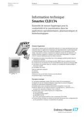 Endress+Hauser Smartec CLD134 Information Technique