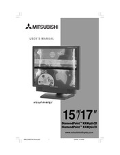 Mitsubishi DiamondPoint NXM76LCD Manuel De L'utilisateur