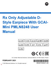 Motorola PMLN8248 Guide D'utilisation