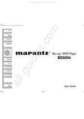 Marantz BD5004 Mode D'emploi