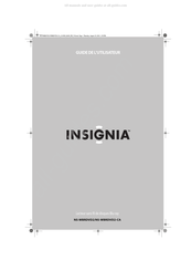 Insignia NS-WBRDVD2 Guide De L'utilisateur