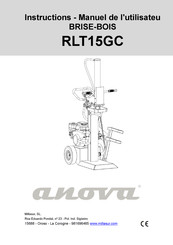 MILLASUR anova RLT15GC Manuel De L'utilisateur