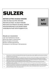 Sulzer MM Manuel D'emploi Et D'entretien