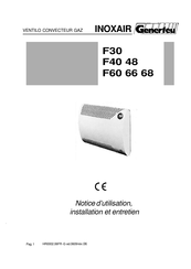 GENERFEU INOXAIR F66 Notice D'utilisation Et Installation