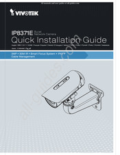 Vivotek IP8371E Guide D'installation Rapide