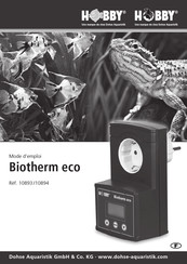 Hobby Biotherm eco Mode D'emploi