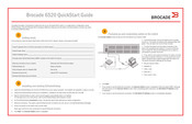 Brocade 6520 Guide De Démarrage Rapide