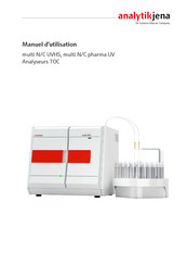 Endress+Hauser analytikjena multi N/C pharma UV Manuel D'utilisation