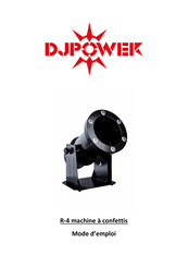 djpower R-4 Mode D'emploi