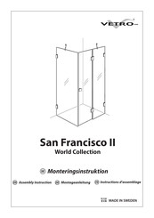 VETRO San Francisco II Instructions D'assemblage