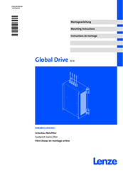 Lenze Global Drive EZN3B0110H030U Instructions De Montage