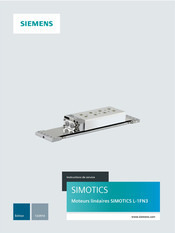Siemens SIMOTICS L-1FN3 Instructions De Service