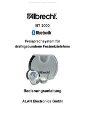 Albrecht BT 2000 Manuel D'instructions