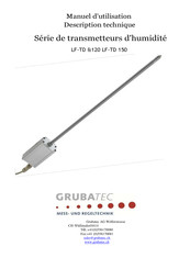 Grubatec LF-TD 120 Manuel D'utilisation