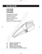 Singer VCR144WD Mode D'emploi