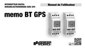 Vemer memo BT GPS Manuel De L'utilisateur
