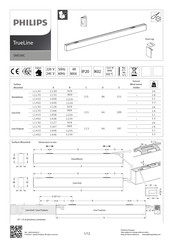 Philips TrueLine SM530C Mode D'emploi