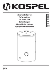 Kospel SVK Mode D'emploi