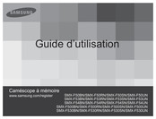 Samsung SMX-F50SN Guide D'utilisation