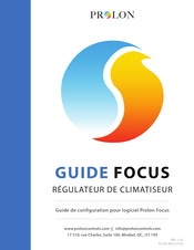 Prolon GUIDE FOCUS Guide De Configuration