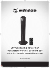 Westinghouse WSFTDXS29BK Manuel D'instructions