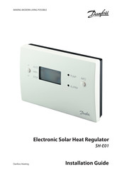 Danfoss Heating SH-E01 Instructions D'installation