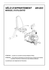 Lehner Versand AR-023 Additif Au Manuel D'utilisation