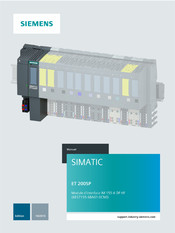 Siemens SIMATIC ET 200SP Manuel